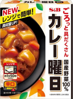 【朗報】最強のレトルトカレー、『カレー曜日』に満場一致で決まる