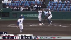 【悲報】甲子園、またしても低すぎる球をストライク判定ｗｗｗ