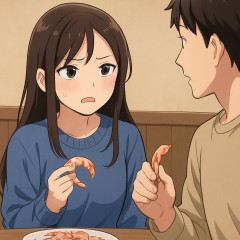 休井美郷「男性って優しいと思っていたが、初めてエビの殻を剥いてくれない男性に遭遇した」