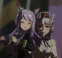 【ウマ娘】マックイーンの背後に立つカーネルゴルシ…怖すぎんだろ…