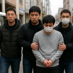 きのうの富山市の路上強盗事件 中国籍の男３人を逮捕 襲われた男も特殊詐欺事件の容疑者として逮捕