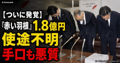 【ついに発覚】「赤い羽根」で集めた1.8億円が使途不明→帳尻を合わせるために行われたとみられる手口が想像以上に悪質
