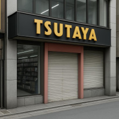 大阪の『TSUTAYA』が相次ぎ閉店へ… “エビツタ”道頓堀店は来年1月に営業終了 23年の歴史に幕   #レンタル店 |  ゲオは迷走してると思ったけどもしかして成功してるのか？