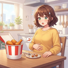 暴飲暴食しようとKFCのチキン5P買ったのに2Pで腹一杯なんやが