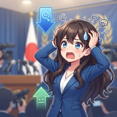 【悲報】高市内閣、ついに不支持が支持を上回るWWWWWWWWWWWW