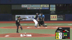 【阪神対ヤクルト16回戦】ヤクルト、6回表無死三塁から西村の犠牲フライで1点勝ち越し！！！！！