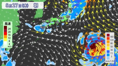 【画像】「台風のたまご＝熱帯低気圧」が同時3個へ・・・