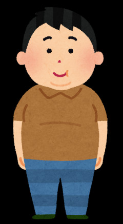【悲報】デブさん、ご飯減らすだけで痩せるのに何故かデブのまま