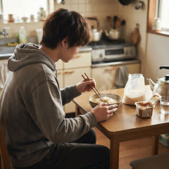 【悲報】NISA貧乏の20代若者さん、味噌とご飯をお湯で混ぜたグルメを堪能してる模様ｗｗｗｗｗｗｗｗ