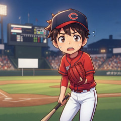 悲報 広島カープ小園さん、謎のタイミングで抹消っぽい