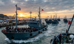 中国が東シナ海の漁を解禁、過去には海上民兵による大規模訓練…日本注視！