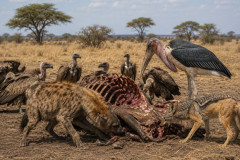 【画像】死骸を食べるスカベンジャー（腐肉食動物）、なぜか見た目が醜い