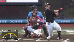 ロッテ山口、ついに落合以来の和製30発到達ペース