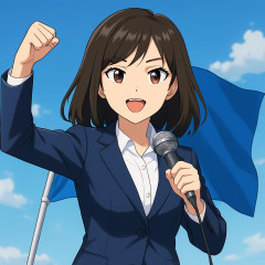 立憲民主党員がAI生成の架空の女性で政治活動をしている件😲