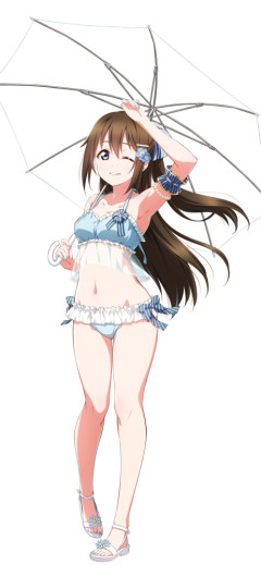 【画像】しずく(Gカップ)のイラスト作ったら叡智すぎてヤバい【ラブライブ！虹ヶ咲】