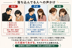 【画像】Z世代が落ち込んでる時の助言「頑張って！」は厳禁「話してくれてありがとう」が正解ｗ
