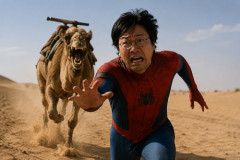 スパイダーマンは砂漠では雑魚という事実