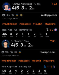 【MLB】MVP争い中のPCAと大谷翔平の今日のスタッツがヤバすぎる → 「これで大谷はまだ”不調”扱いだからな」「MVP争いは最後まで分からなさそうだな」