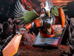 【デュエル・マスターズ】セガ「無双竜機ボルバルザーク」「聖霊王アルカディアス」プライズフィギュア【彩色原型公開】