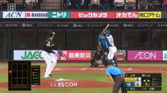 【日本ハム対ソフトバンク19回戦】日本ハム・今川、ソフトバンク・上沢から第2号3ランホームラン！！！！！！！！！！！！！！！！！！