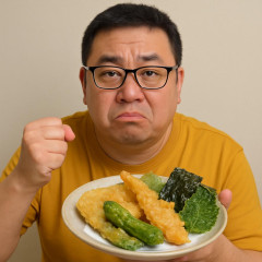 伊達みきお、天ぷら盛り合わせで“雑魚認定”した食材「ししとうとか、かぼちゃも。海苔とシソは雑魚」
