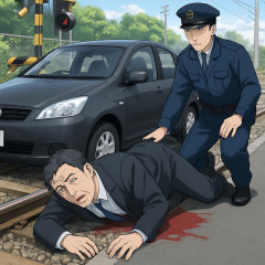踏切内に後続車とどめ殺人未遂か 団体職員の加藤研一(52)逮捕   |  これは許されないけど