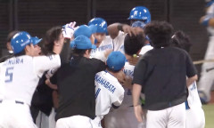 日本ハム、最大6点差逆転でサヨナラ勝ち！延長10回清宮が決めた！代打今川2号！水野11号満塁弾！細野5回途中6失点