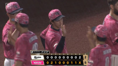 【楽天対ロッテ16回戦】楽天がロッテに連勝で2カード連続勝ち越し！岸孝之が桑田真澄超え通算174勝＆6回零封4勝目 堀内1号先制V弾 YG安田猛打賞2打点 中島4安打