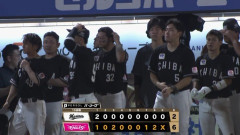 8月19日　楽天５－２ロッテ　先発ロングが3回3失点、打線は二桁安打放つも得点奪えず山口の一発で完封回避も3連敗