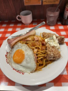 スパゲッティーのパンチョで食べたことある人いる？