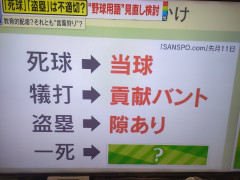 【一覧】高野連が野球用語を大置換へ→死球『当球』犠打『貢献バント』盗塁失敗『隙あり』www