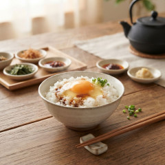 卵かけご飯(黄身+白身+白米+醤油)に少し足すと美味しいもの教えてください