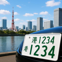 東京都港区、「港ナンバー」導入へ区民1万人に意向調査 実現なら2029年度以降に交付