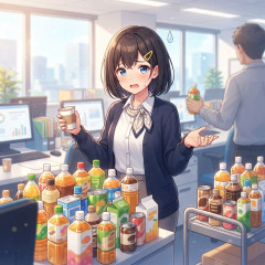 職場の謎のジュース奢り合い文化