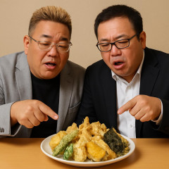 サンドウィッチマン、天ぷら盛り合わせで“雑魚認定”した食材「ししとうとか、かぼちゃ」「海苔とシソは雑魚」   |  サンドイッチの雑魚はなんですか？