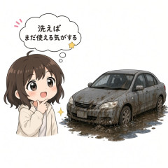 千葉で浸かった車ってどうなる？
