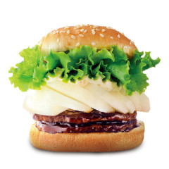 ドムドム「梨のダブルてりやきバーガー」　2年ぶりに復活