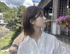 【悲報】筒井あやめさん、真っ黒・・・