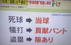 【悲報】宮城県高野連、野球用語を破壊しようとしてしまう