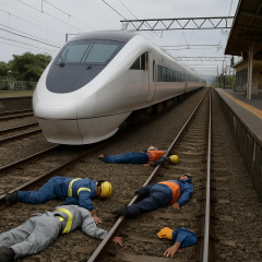 作業員4人が死亡 50代から60代の男性 駅の線路上で特急電車「スペーシアX」に接触 栃木県の東武日光線・新鹿沼駅   #速報 |  ついこないだも利用したばかりなのに…
