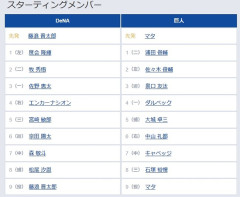 【DeNA対巨人19回戦】9（投） 藤浪 晋太郎
