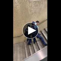 【動画】日本の警察、おっさん一人止められない・・・