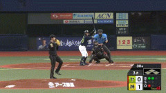 【阪神対ヤクルト18回戦】ヤクルト・武岡、阪神・下村から第4号同点ソロホームラン！！！！！！！！！！！！