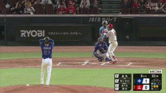 【広島対中日19回戦】広島・モンテロ、中日・金丸から第１１号同点ソロホームラン！！！！！！！！！！！！！！