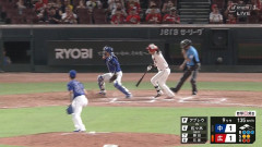中日、広島との直接対決3連敗！ アブレウが自ら申告敬遠→連続バッテリーミスでサヨナラ負けｗｗｗｗ