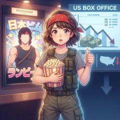 日本で上映してヒットし、アメリカでヒットしなかった映画 「ランボーファーストブレッド」