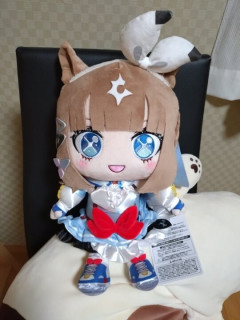 【ウマ娘】アイちゃんBIGぬいぐるみについてる電池の挿入口、なんだかえっちだ…