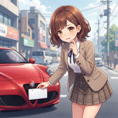 アルファロメオとか言う日本ではナンバープレートのせいで売れる未来がないメーカー