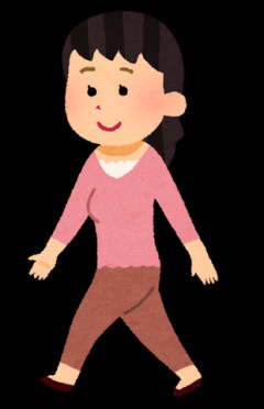 後藤花ちゃん、歩くだけで揺れる