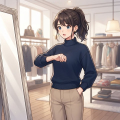 アクセサリーを全くつけない女性